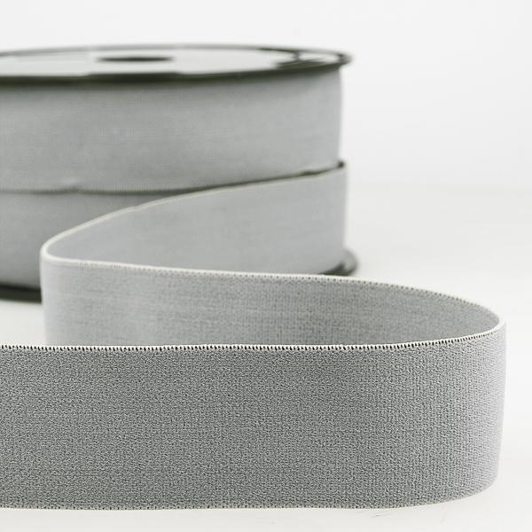 Gummiband Mittelgrau Breite 3 cm